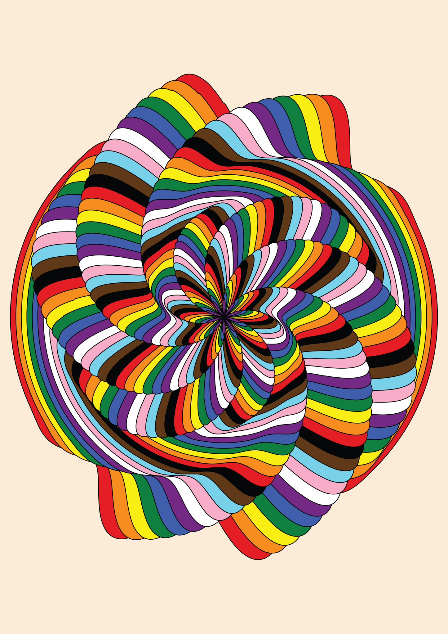 Rainbow doodle #1