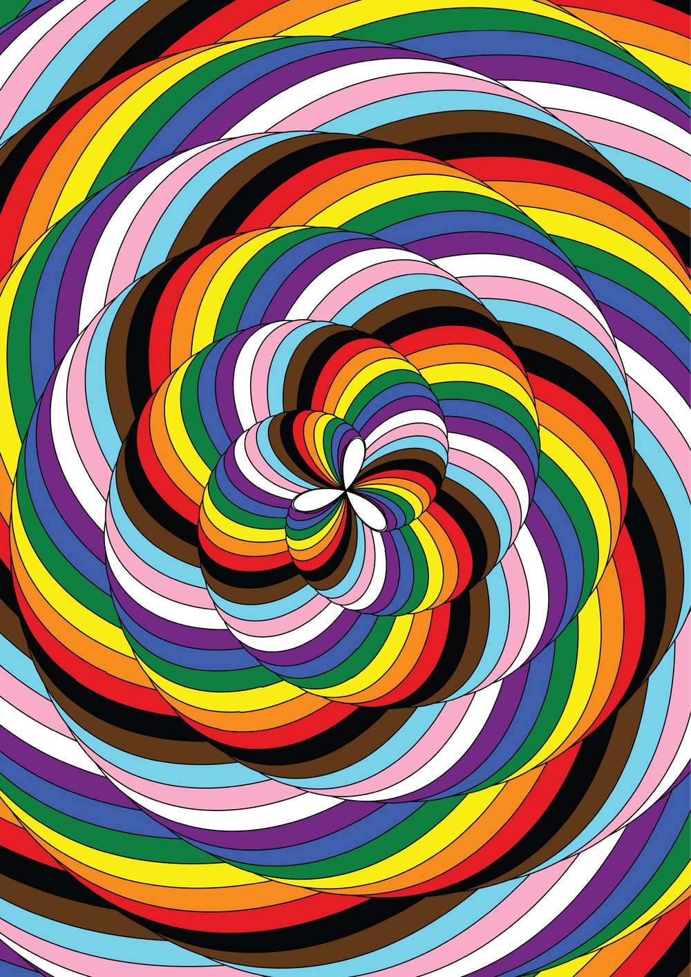 Rainbow doodle #2